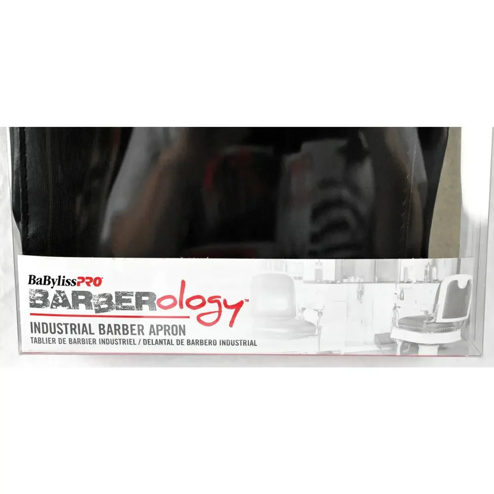 BaByliss Pro Barberology Industrial Barber Apron BBAPRON Black NEW